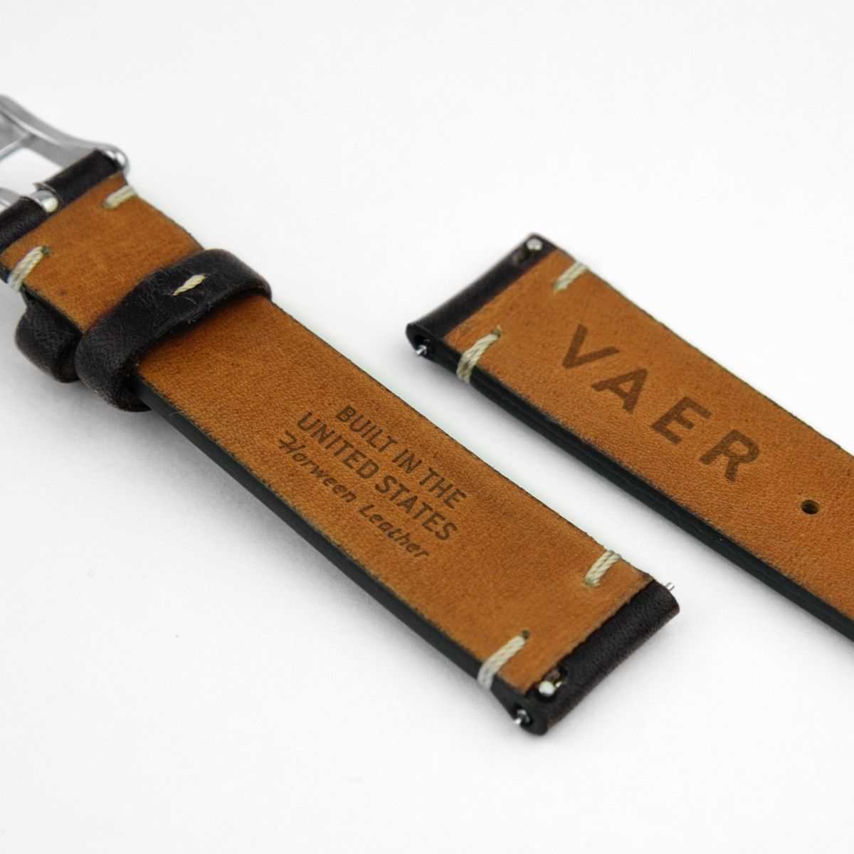 Lined Horween Leather Strap