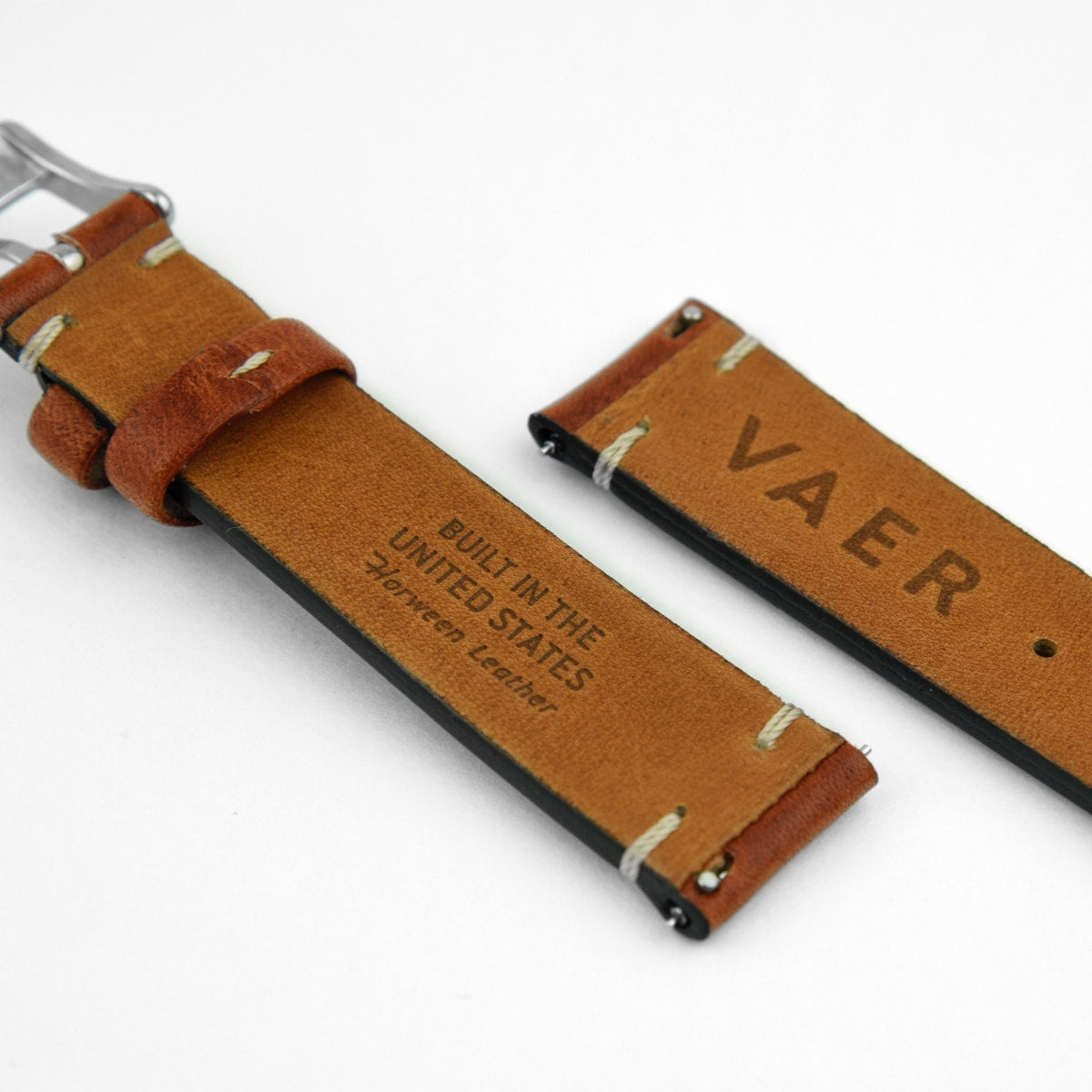 Lined Horween Leather Strap