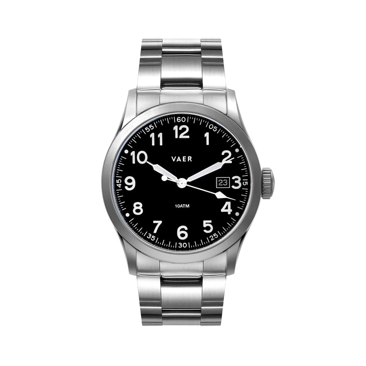 S3 Calendar Field Black - 36mm Quartz