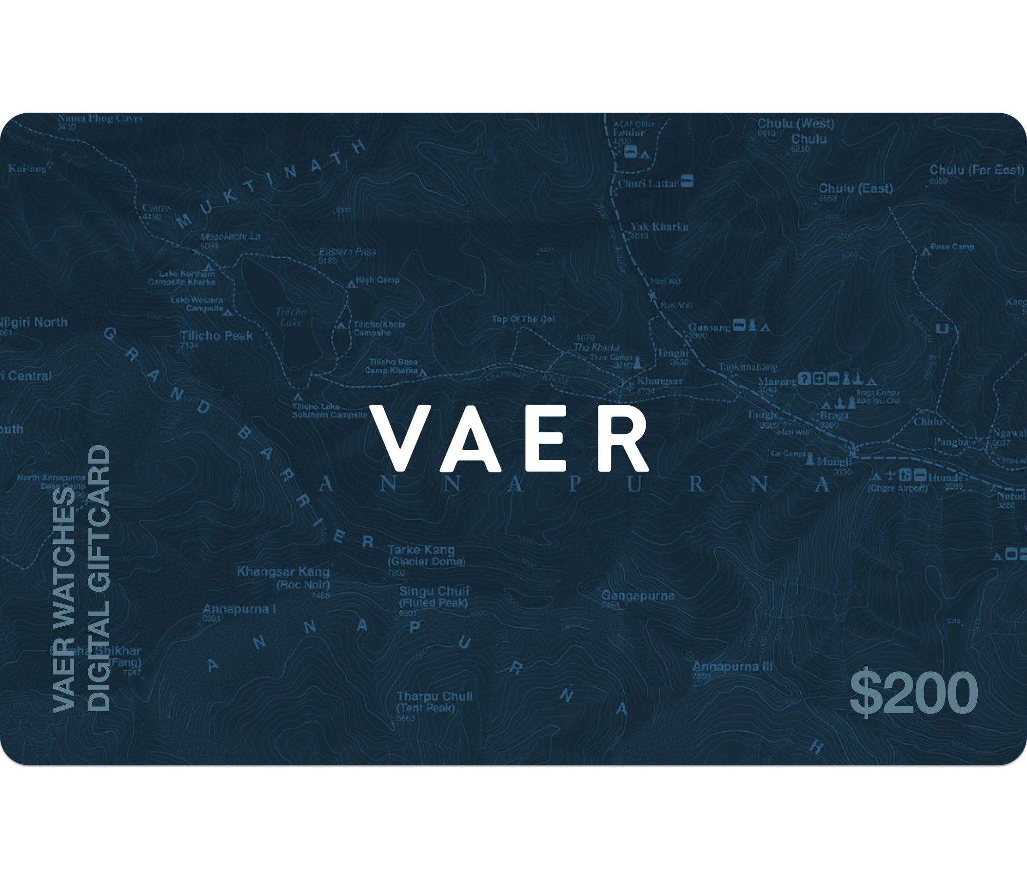 Vaer Digital Gift Card