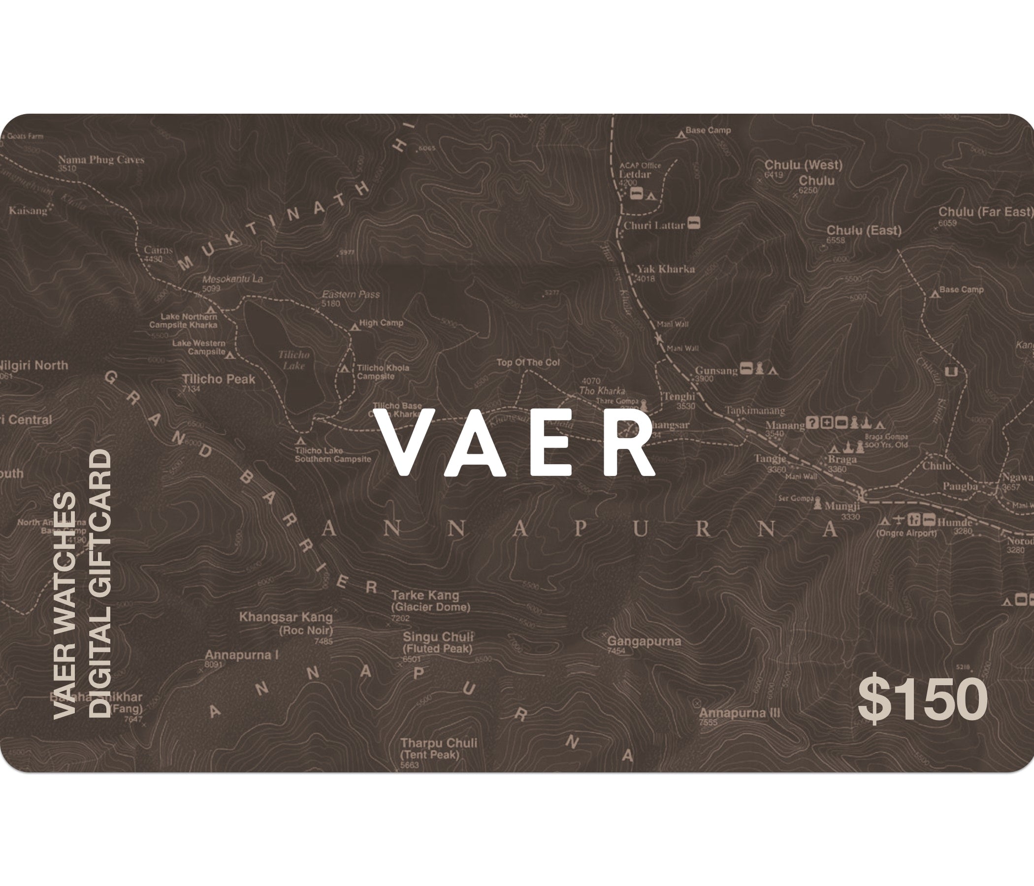 Vaer Digital Gift Card