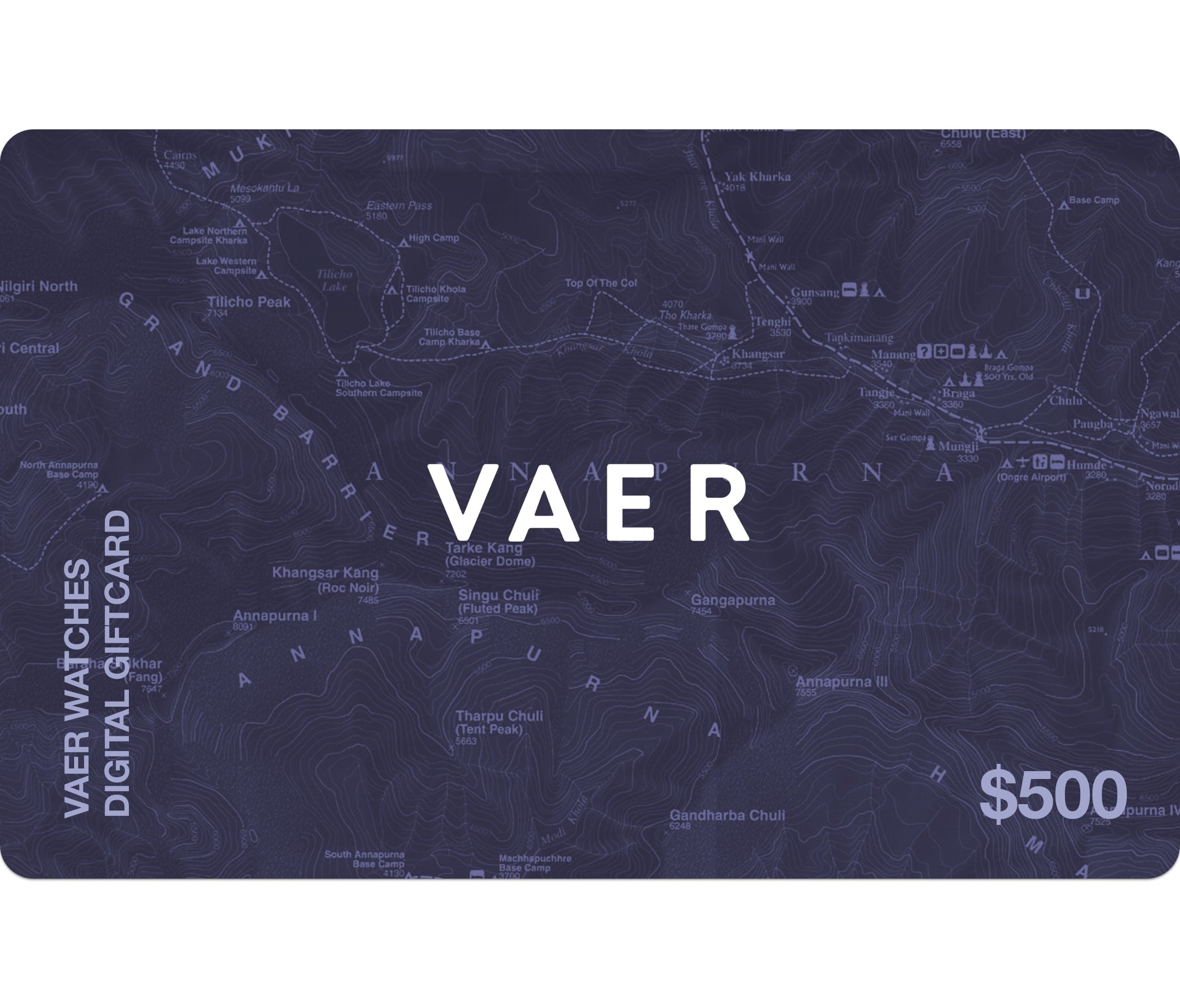 Vaer Digital Gift Card