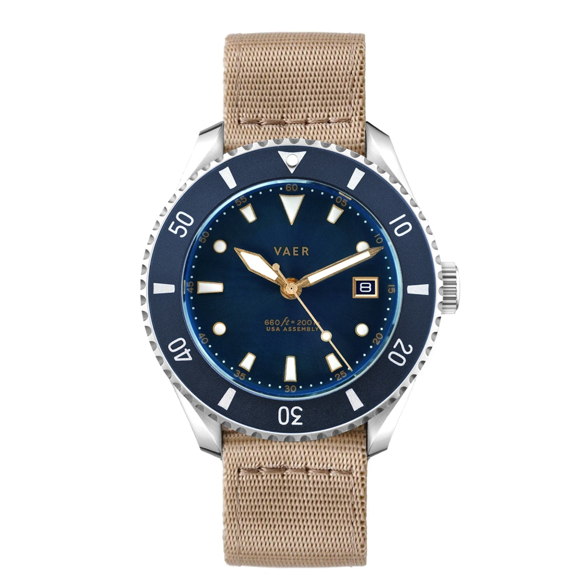 D4 Meridian - Navy USA Solar 42mm