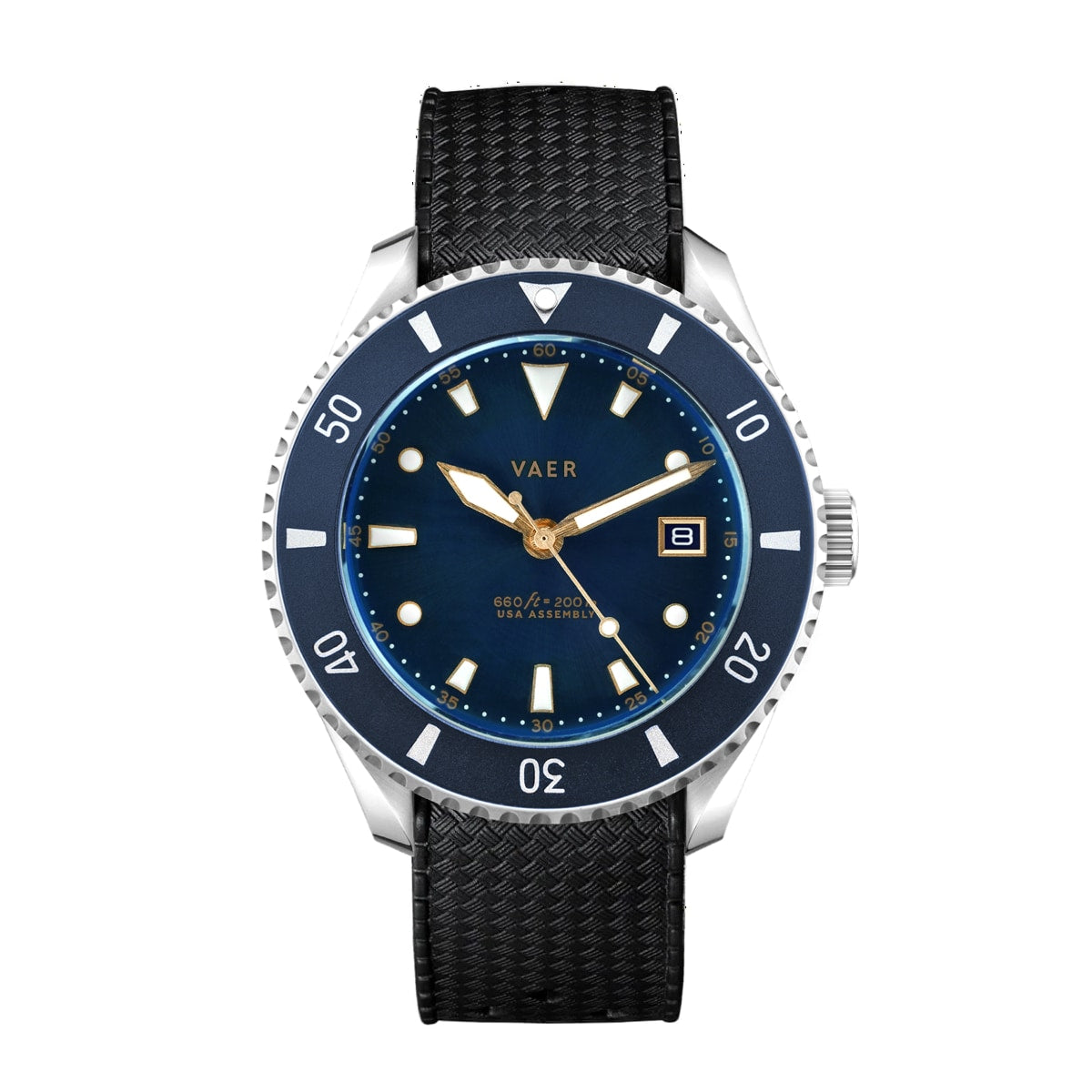 D4 Meridian - Navy USA Solar 42mm