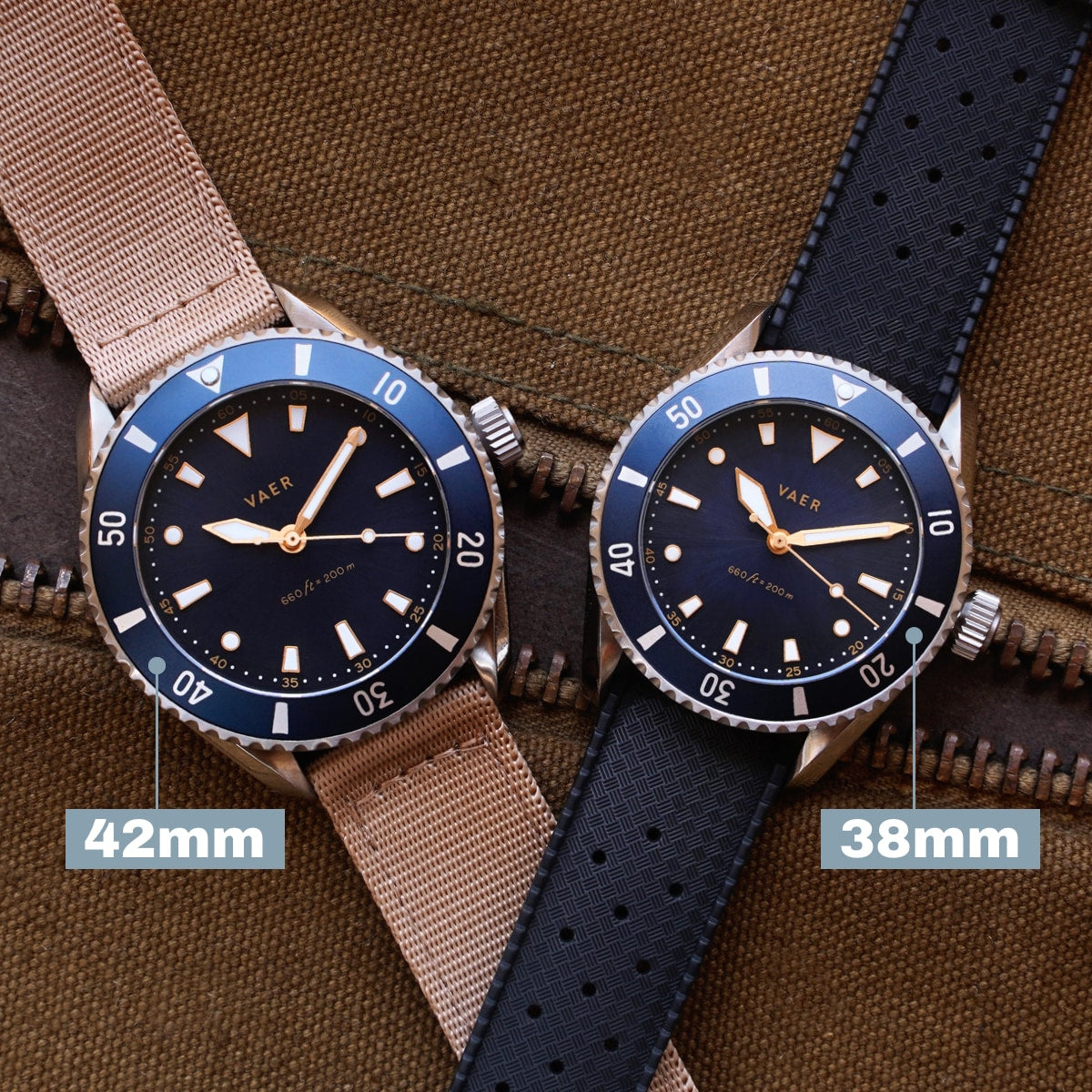 DS4 Meridian Navy - Solar 38mm