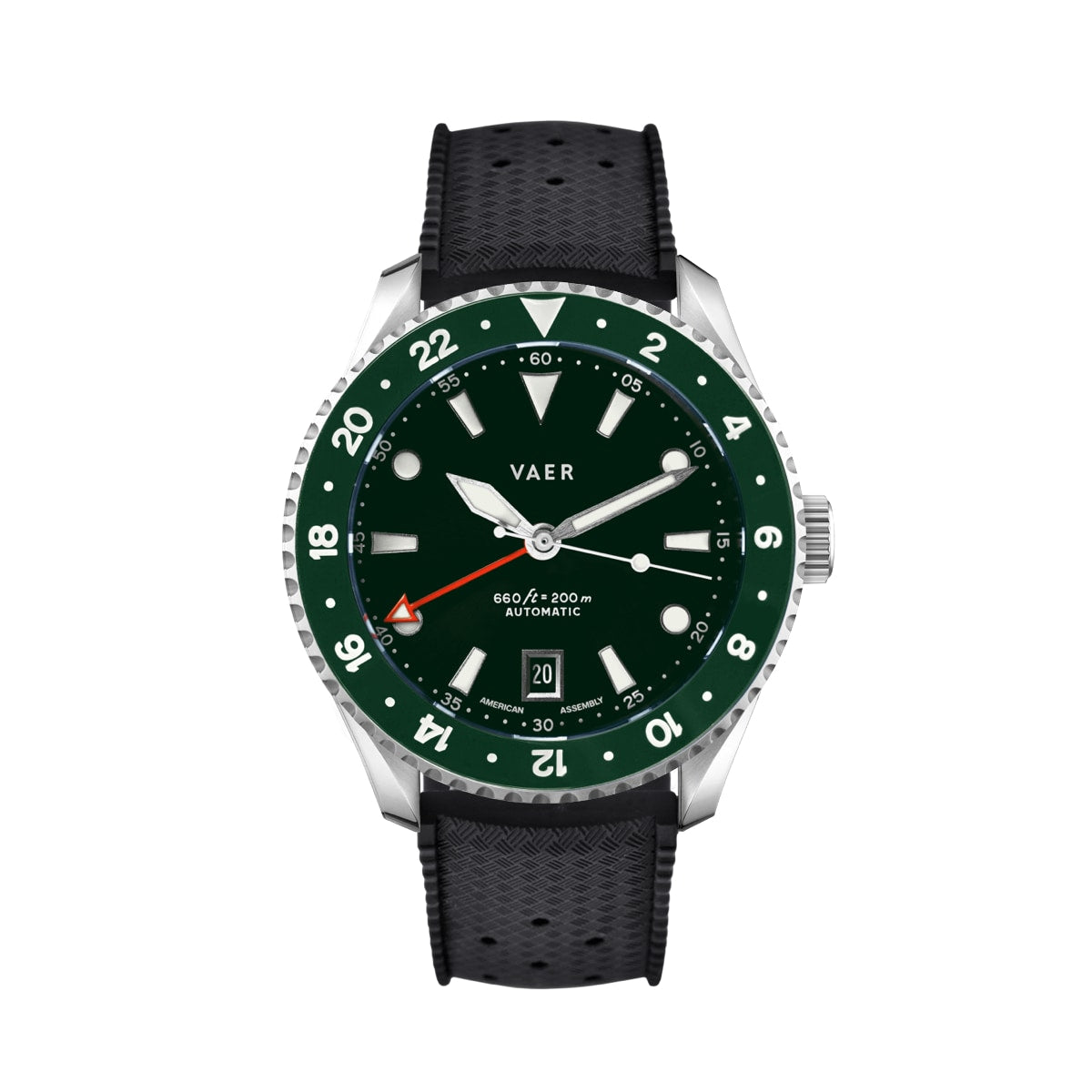 G5 Meridian Green - 39mm USA GMT