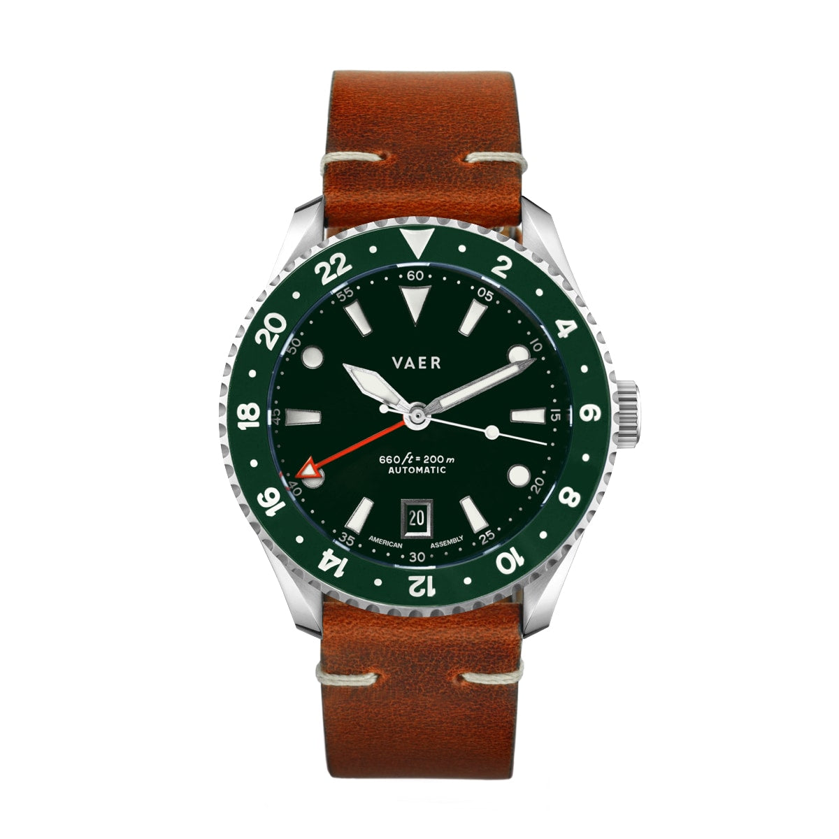 G5 Meridian Green - 39mm USA GMT