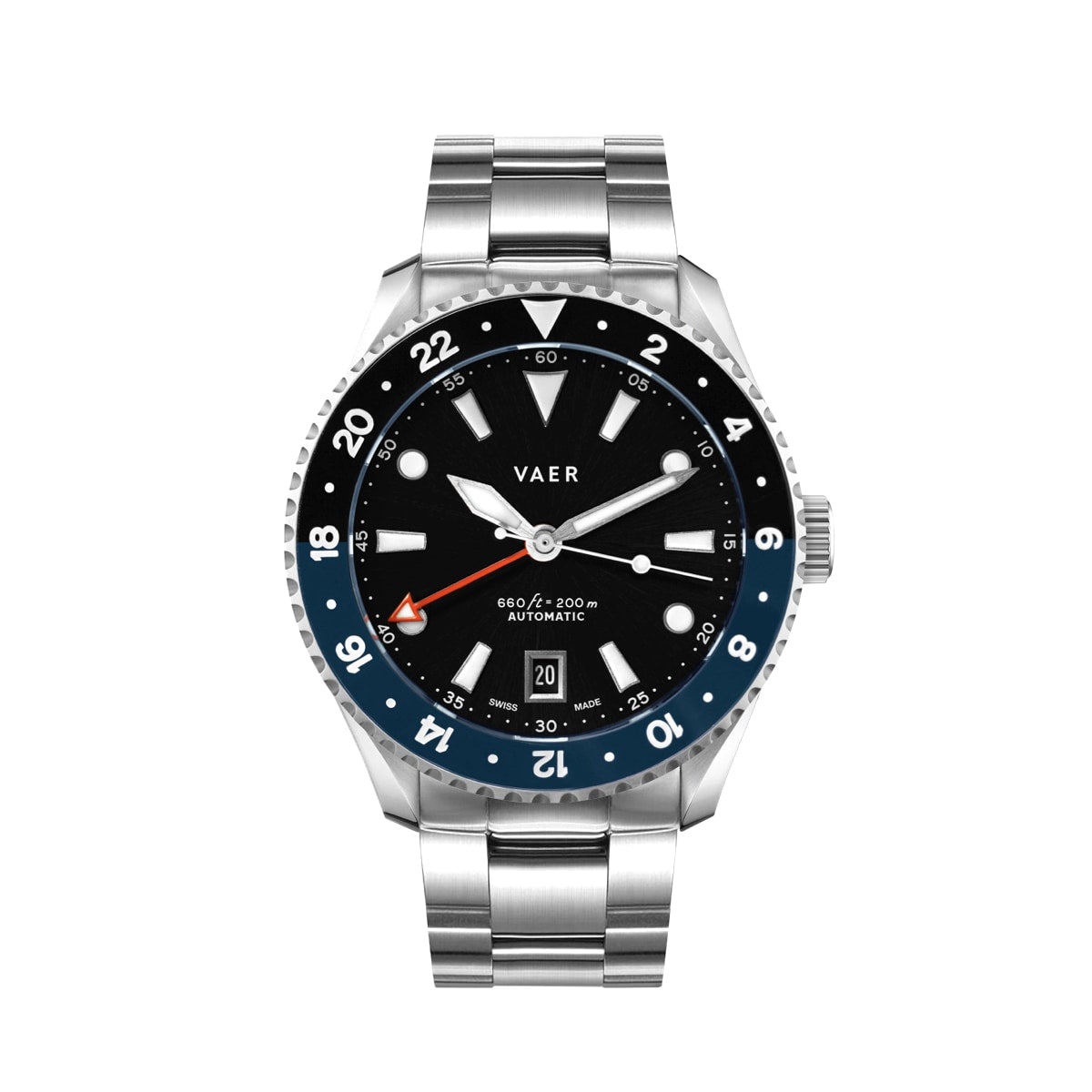 G7 Meridian Navy/Black - 39mm Swiss GMT