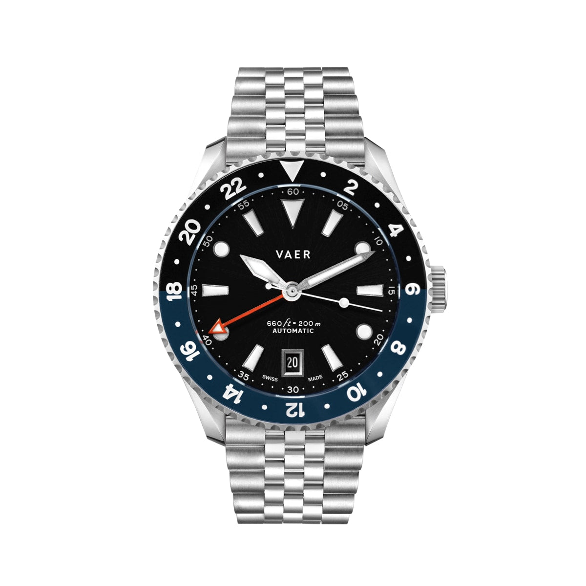 G7 Meridian Navy/Black - 39mm Swiss GMT