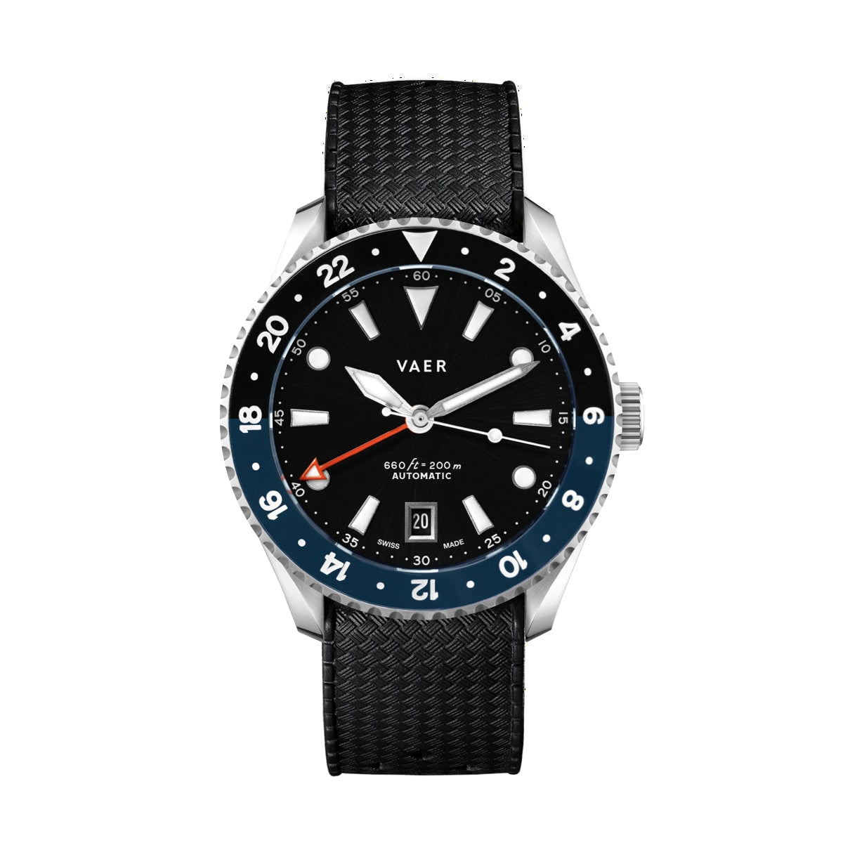 G7 Meridian Navy/Black - 39mm Swiss GMT