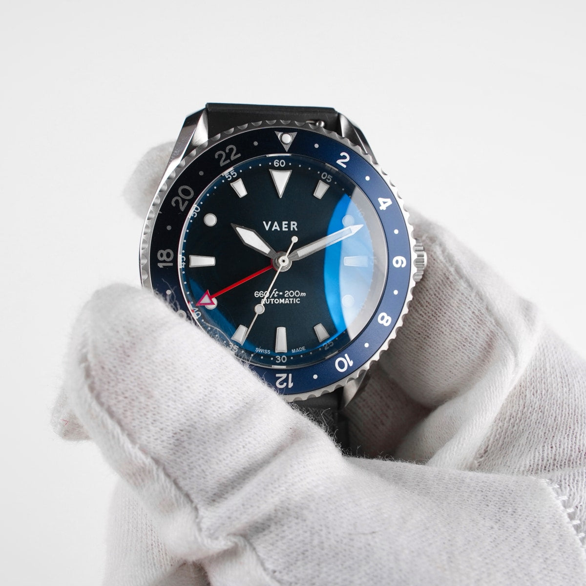 G7 Meridian Navy - 39mm Swiss GMT