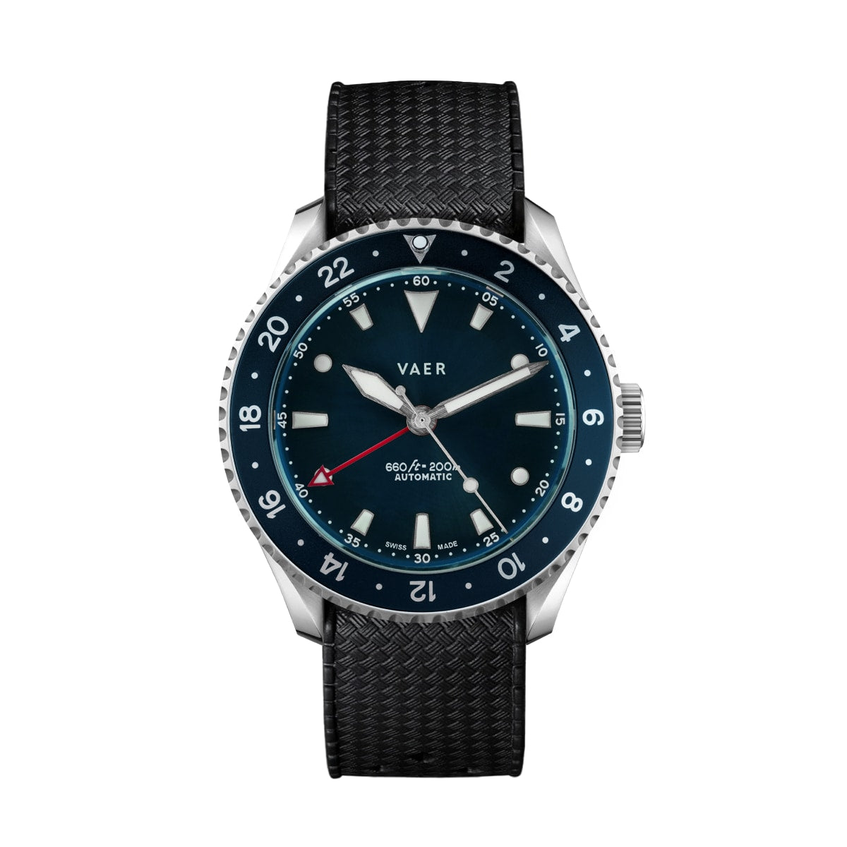 G7 Meridian Navy - 39mm Swiss GMT