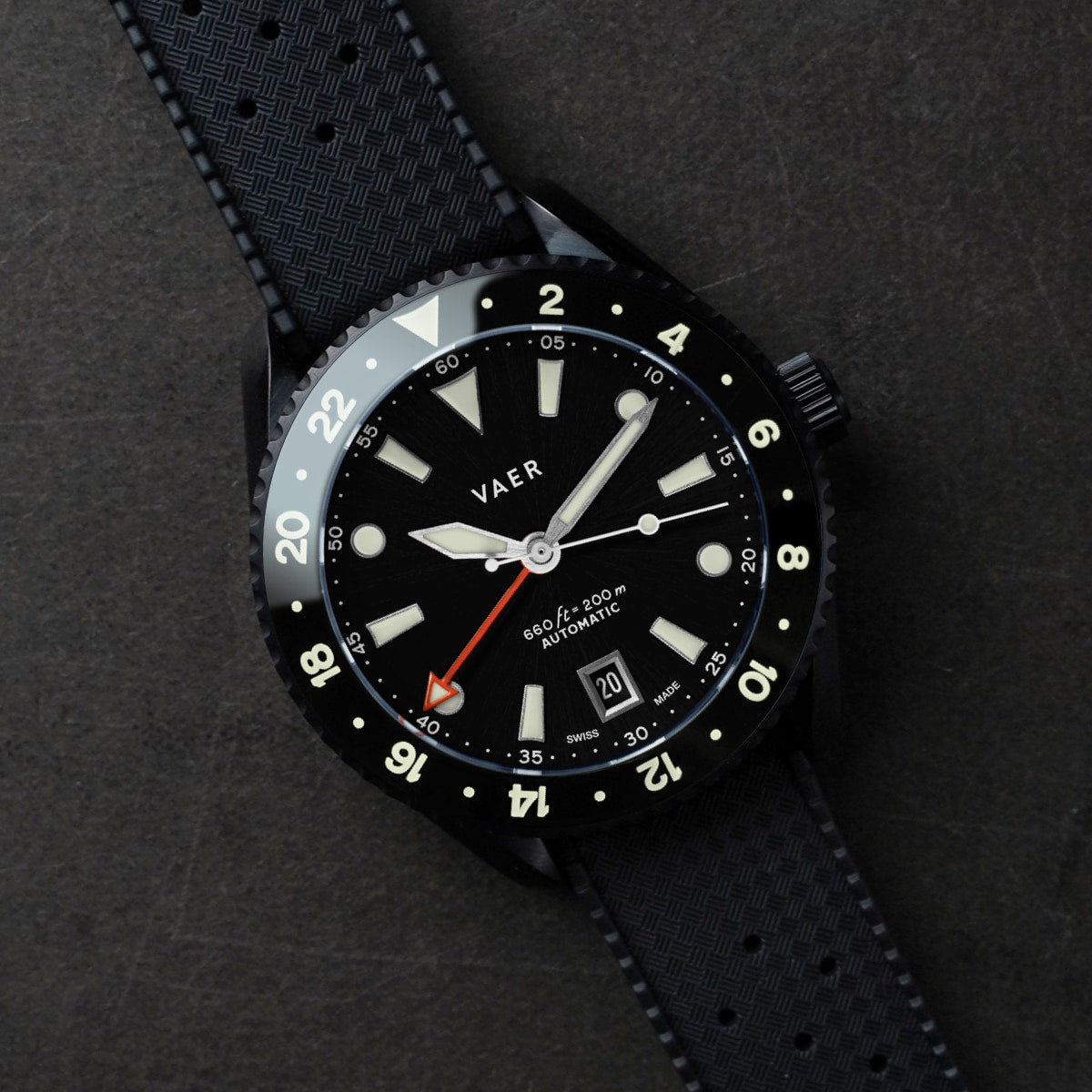 G7 Tactical - 39mm Swiss GMT