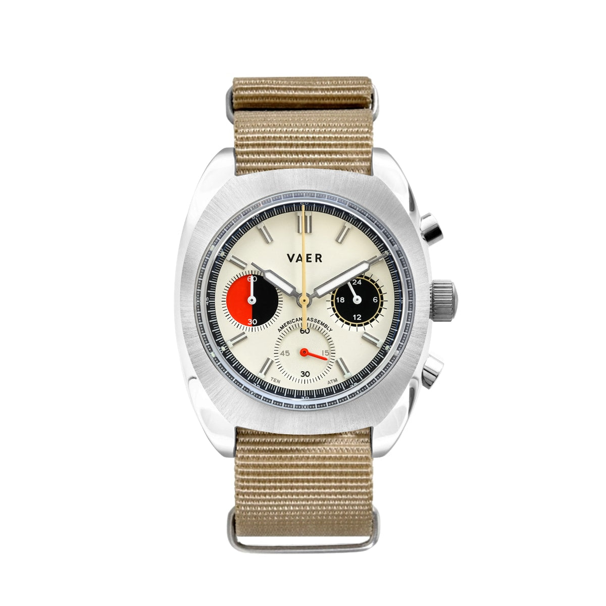 R1 USA Racing Chronograph - Cream 38mm