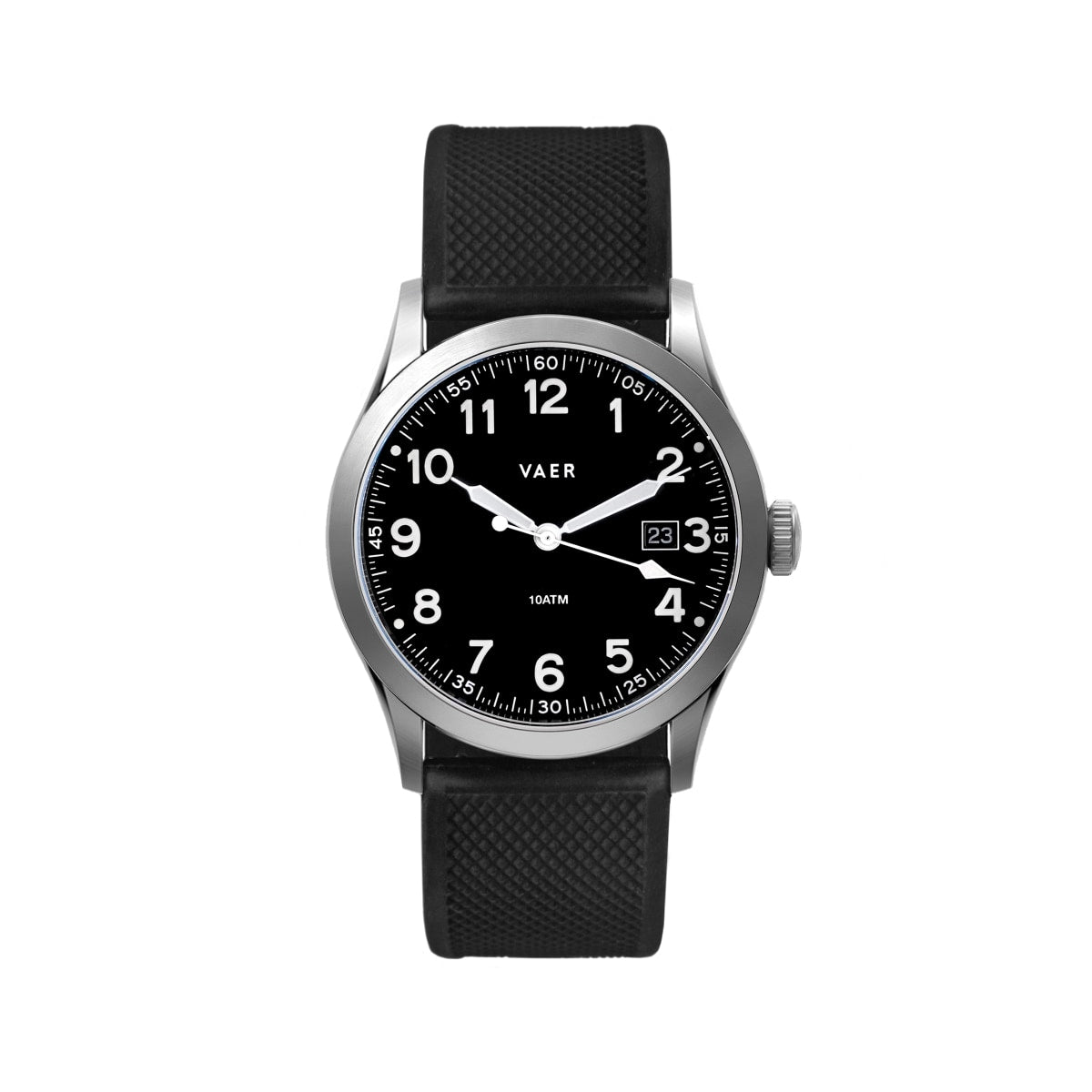 S3 Calendar Field Black - 36mm Quartz