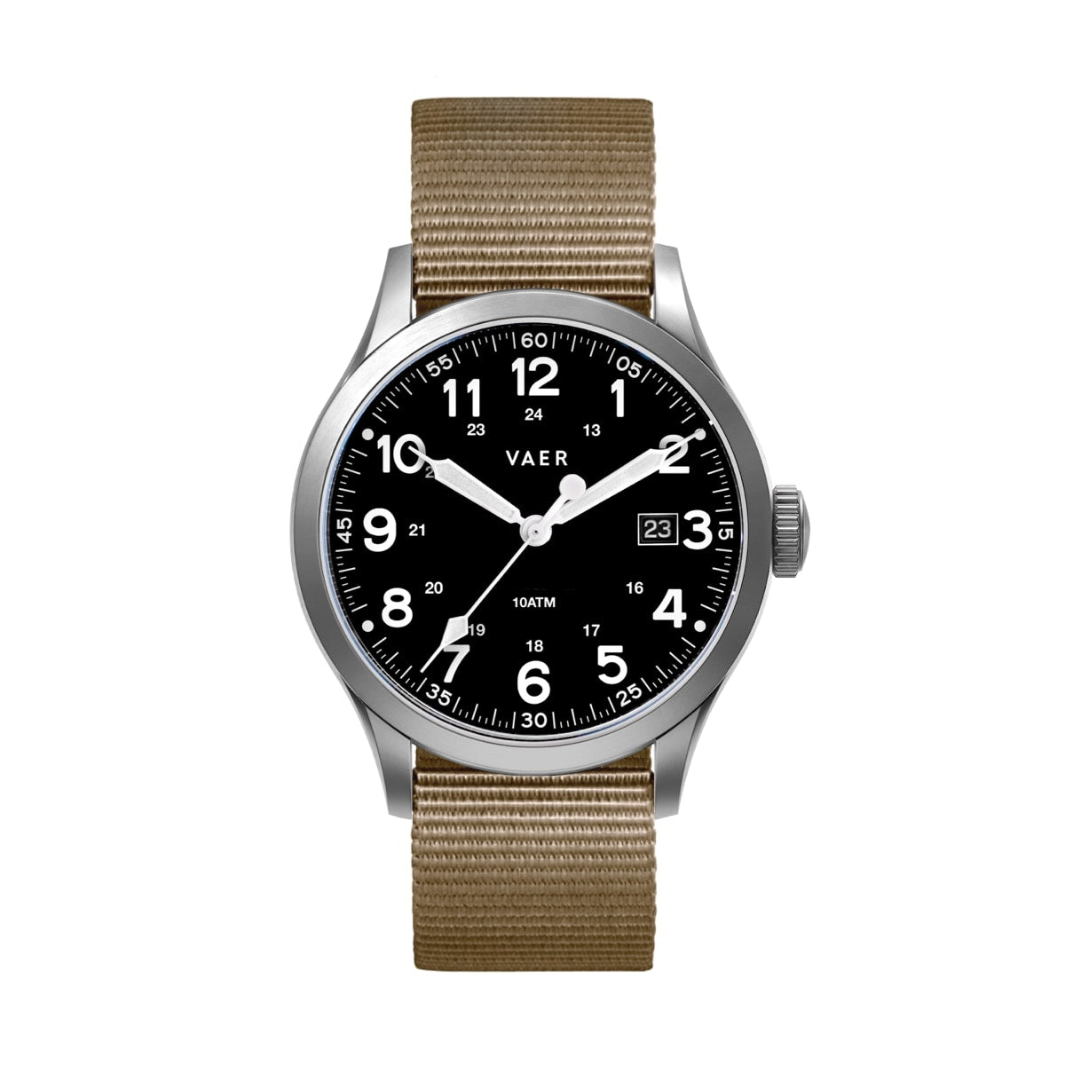 S5 Calendar Field Black - 40mm Quartz