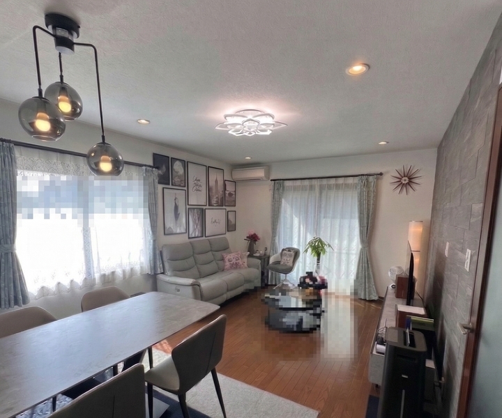 リビング施工後の様子